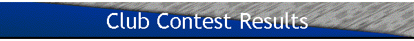 Club Contest Results