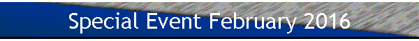 Special Event February 2016